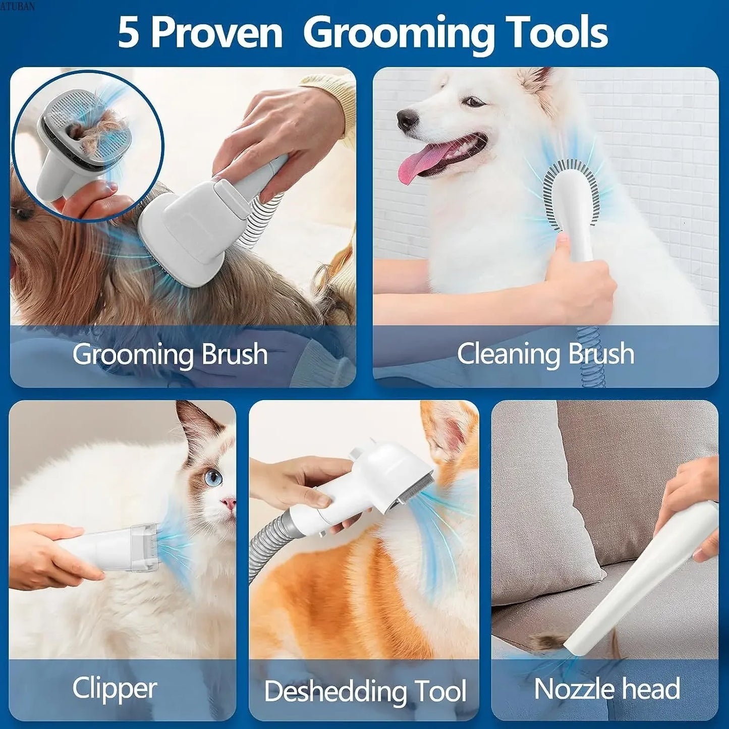 Greenworld Pet Grooming Kit